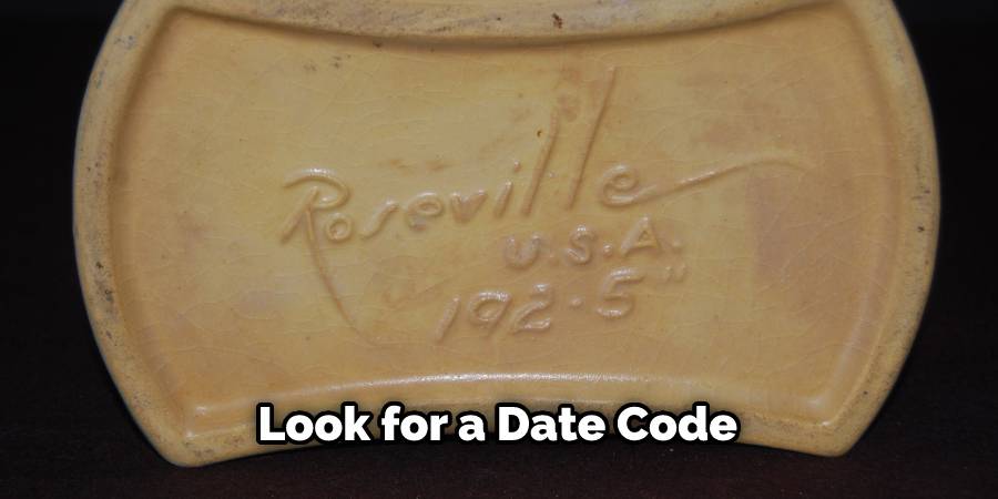 Look for a Date Code