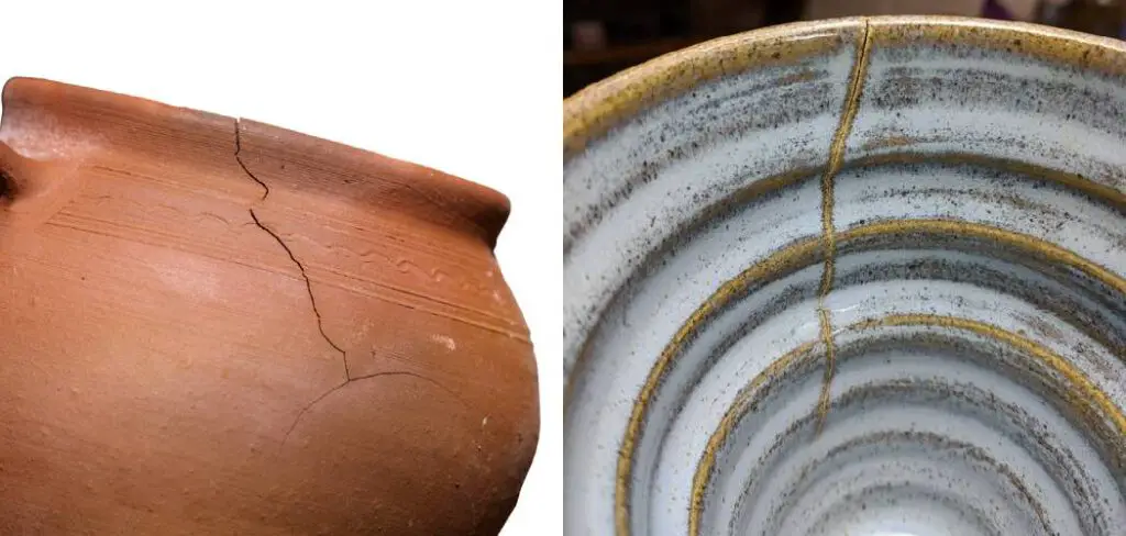 how to fix cracks in clay before firing
