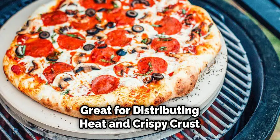Great for Distributing Heat and Crispy Crust