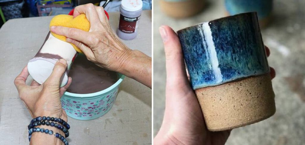 How to Remove Glaze from Pottery