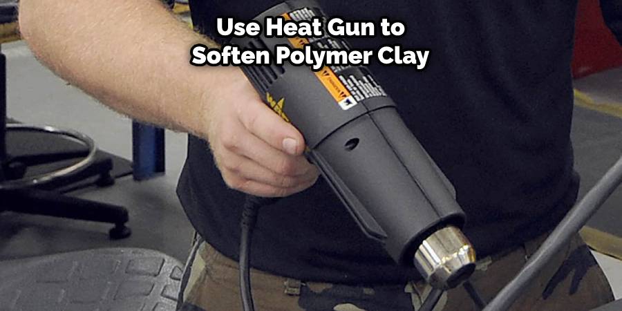 Use Heat Gun to Soften Polymer Clay