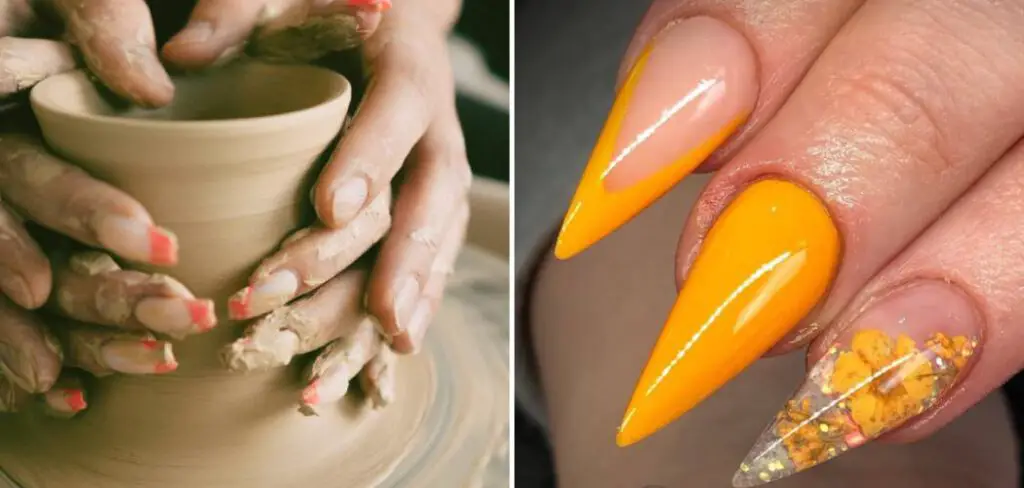 How to Do Pottery with Long Nails