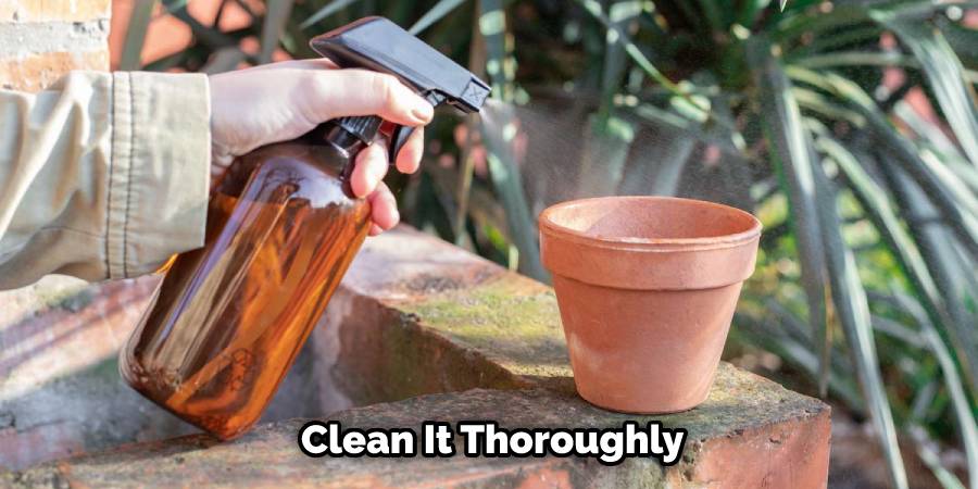 Clean It Thoroughly