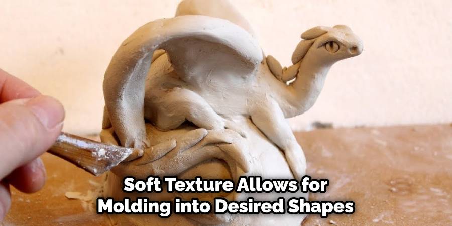 Soft Texture Allows for Molding into Desired Shapes