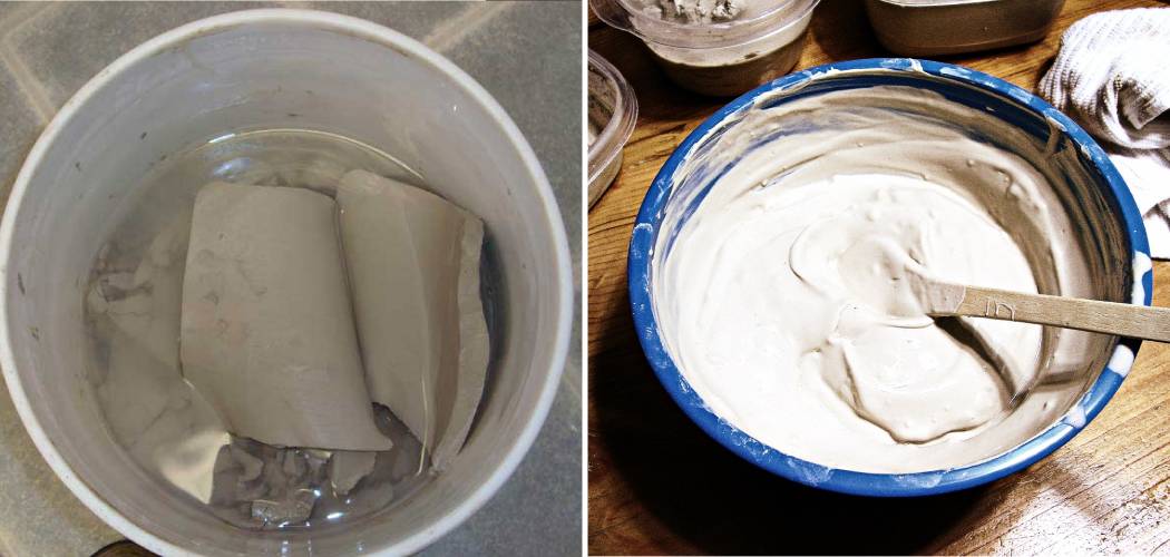 How to Make Clay Slip for Pottery