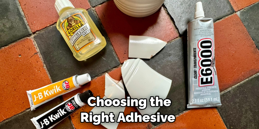 Choosing the Right Adhesive 