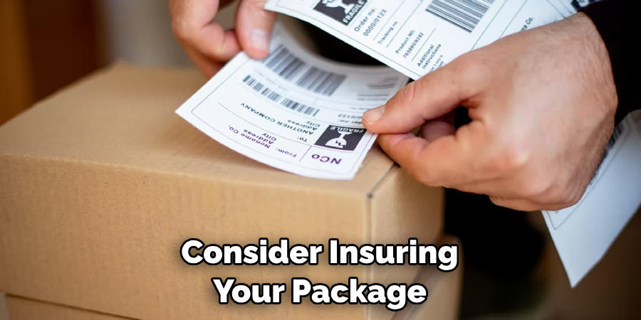 Consider Insuring Your Package