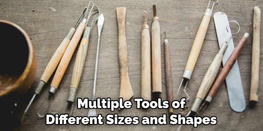 Multiple Tools of Different Sizes and Shapes