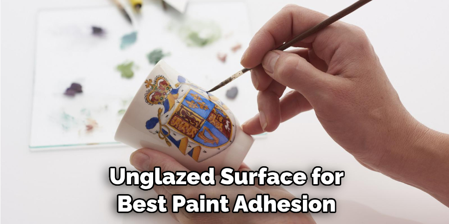 Unglazed Surface for Best Paint Adhesion