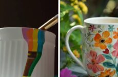 How to Decorate White Ceramic Mugs